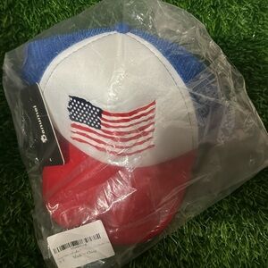American Flag Trucker Hat
